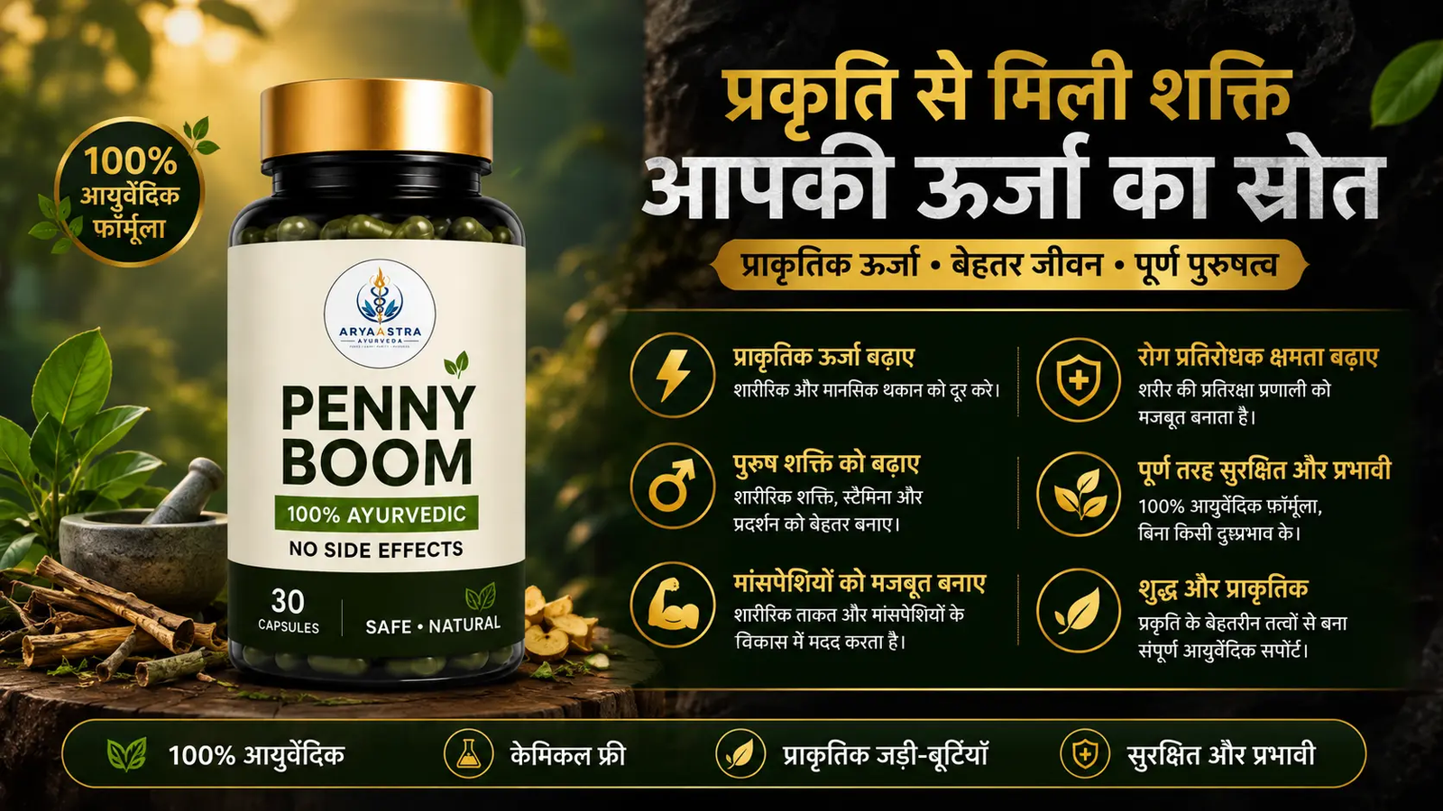 प्रकृति से मिली शक्ति - Penny Boom